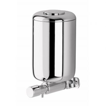 Inda Hotellerie 1 Litre Chrome Soap Dispenser - A05671CR