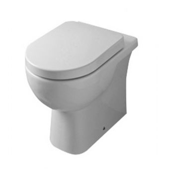 UK Bathrooms Essentials Lily Back-to-wall Toilet