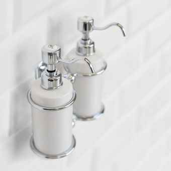 Burlington Traditional Double Liquid Soap Dispenser - A20CHR