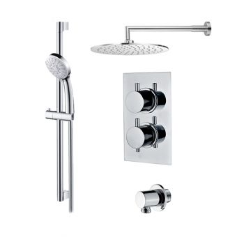 Abacus Emotion Shower Package, with Round Head & Rail Kit E06