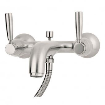 Perrin and Rowe Contemporary Wall Mounted Bath Shower Mixer Tap