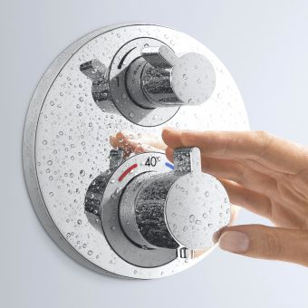Hansgrohe Ecostat S Concealed Shower Valve - 15757000