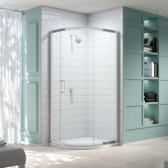 Merlyn Series 8 Single Door 900mm Quadrant Shower Enclosure