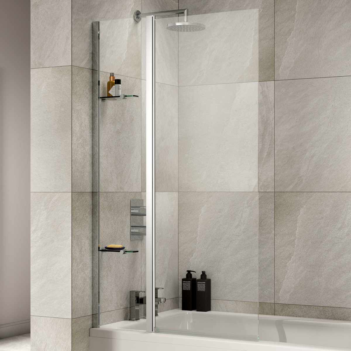 bath shower screens fixed
