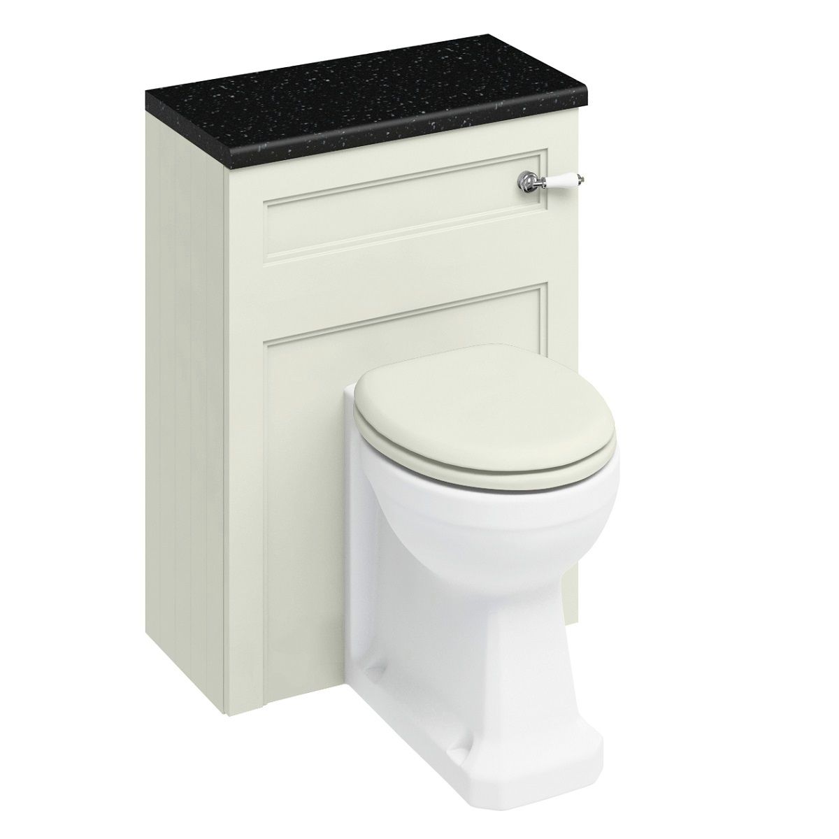 Burlington Fitted Furniture Floor Standing Toilet Unit | UK Bathrooms
