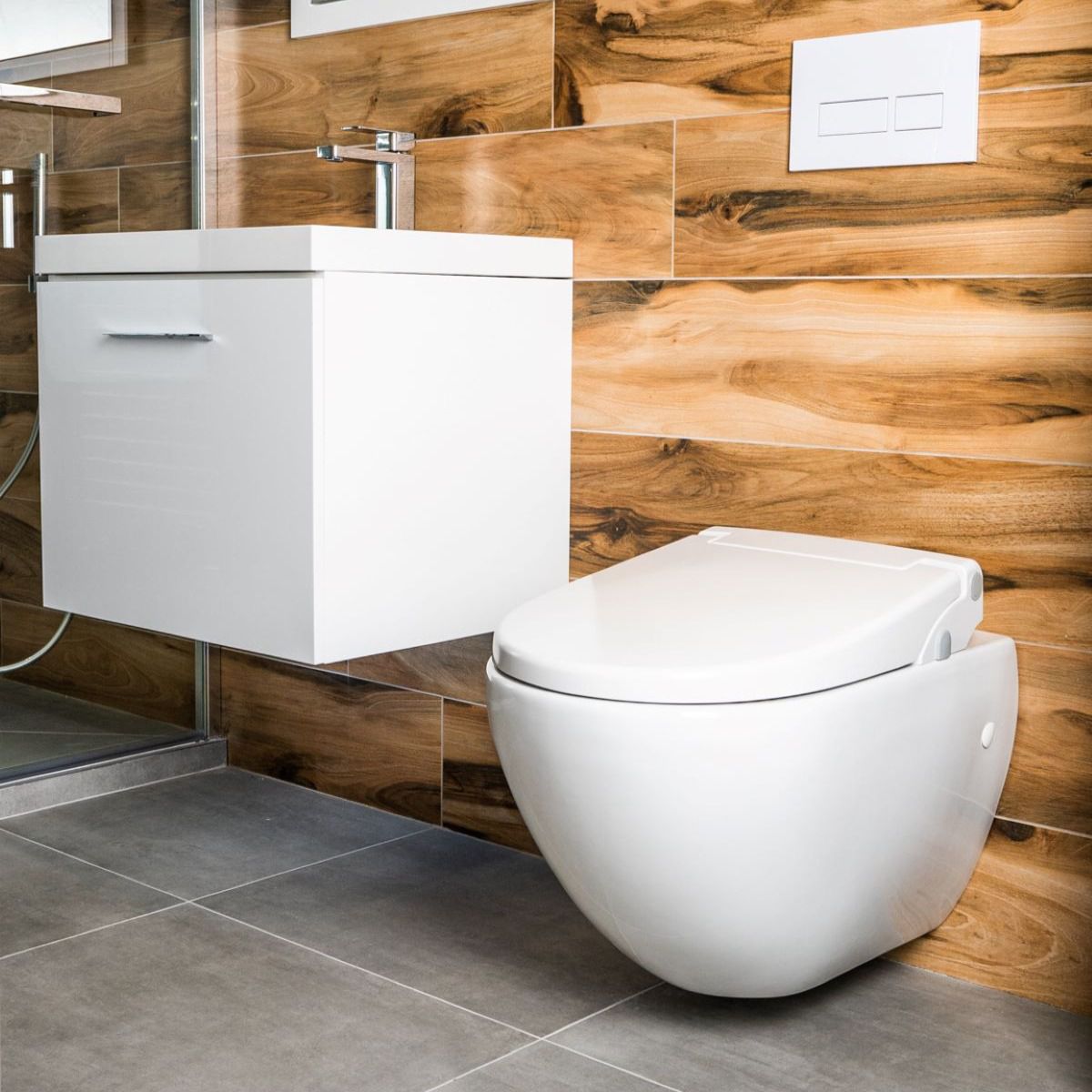 Siden Gamle tider Borgmester Lavalino Bidet Toilet Seat Attachment with LED Light | UK Bathrooms