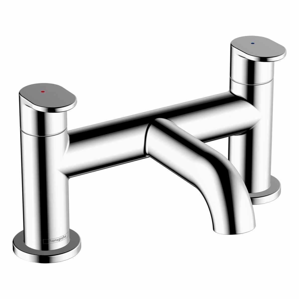 hansgrohe Vernis Blend Deck Mounted Bath Mixer Tap in Chrome - 71442000