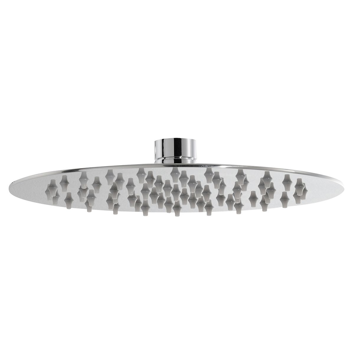 Abode Storm Slimline 3mm Circular Showerhead in Polished Stainless Steel