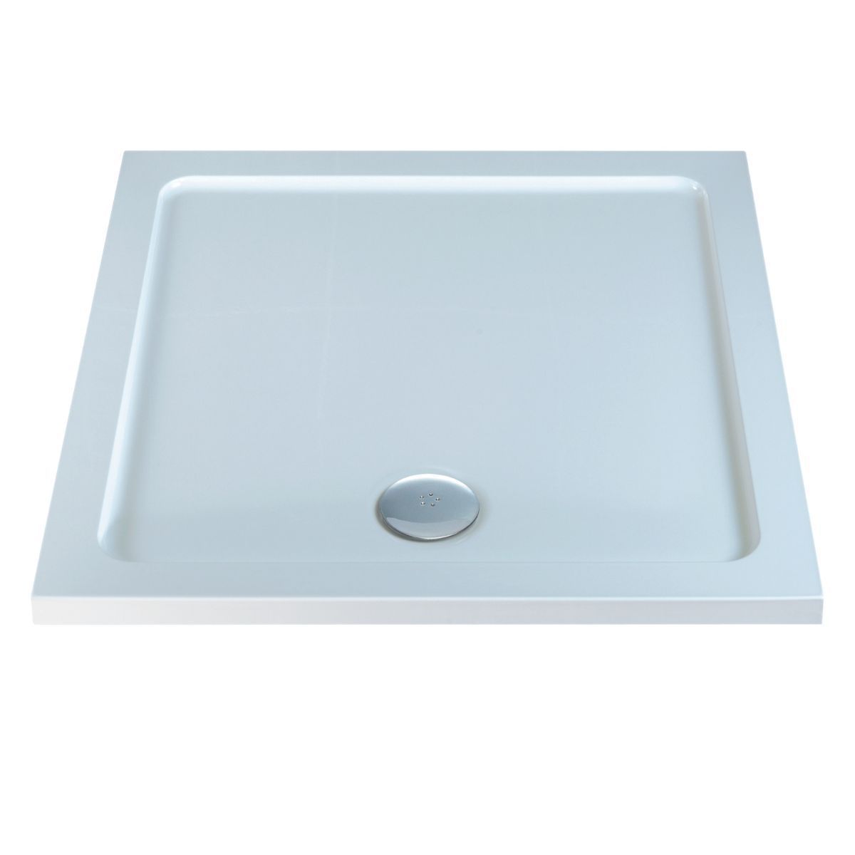 MX Stone Resin Shower Tray - Square 800 x 800mm - White