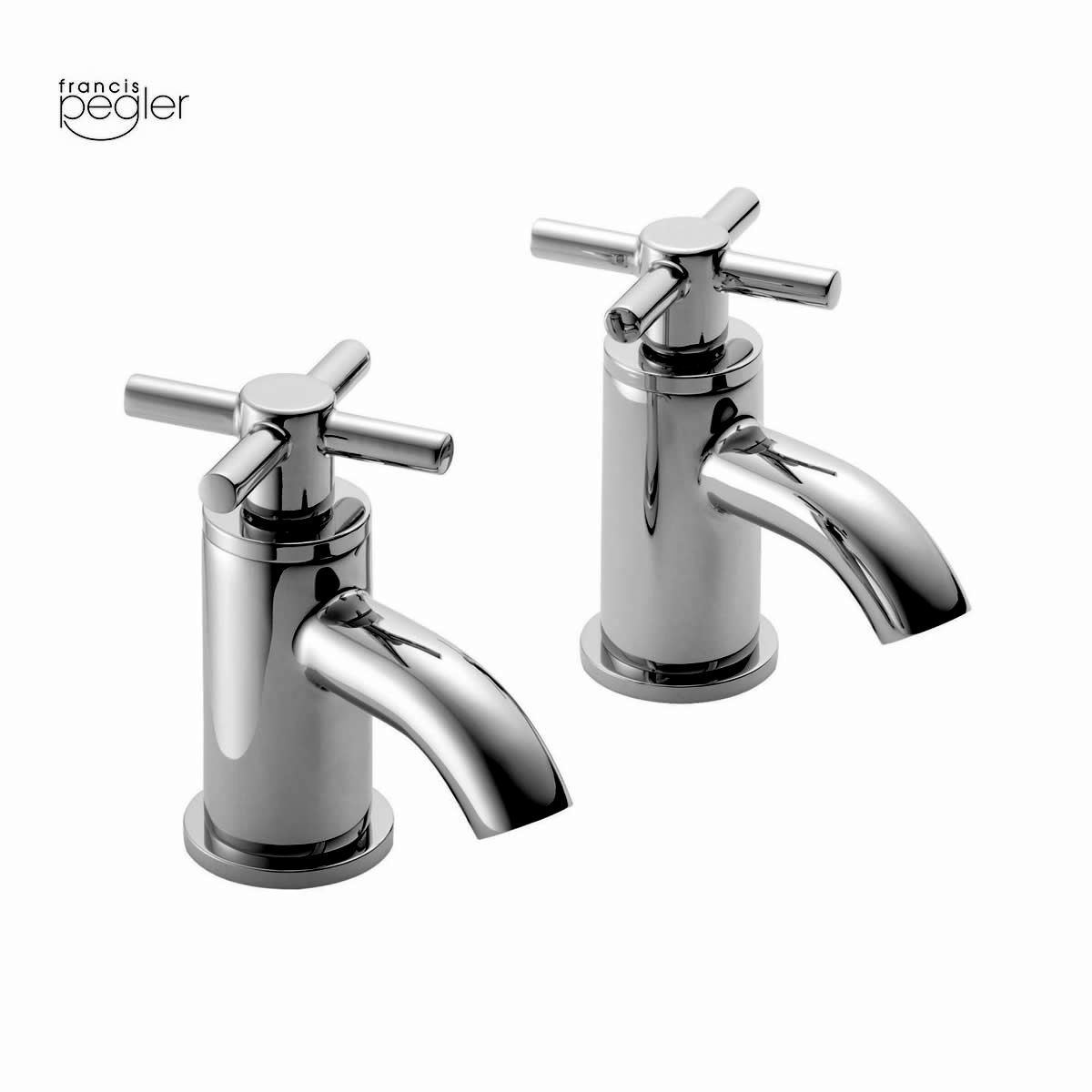 picture of a bath tap pair