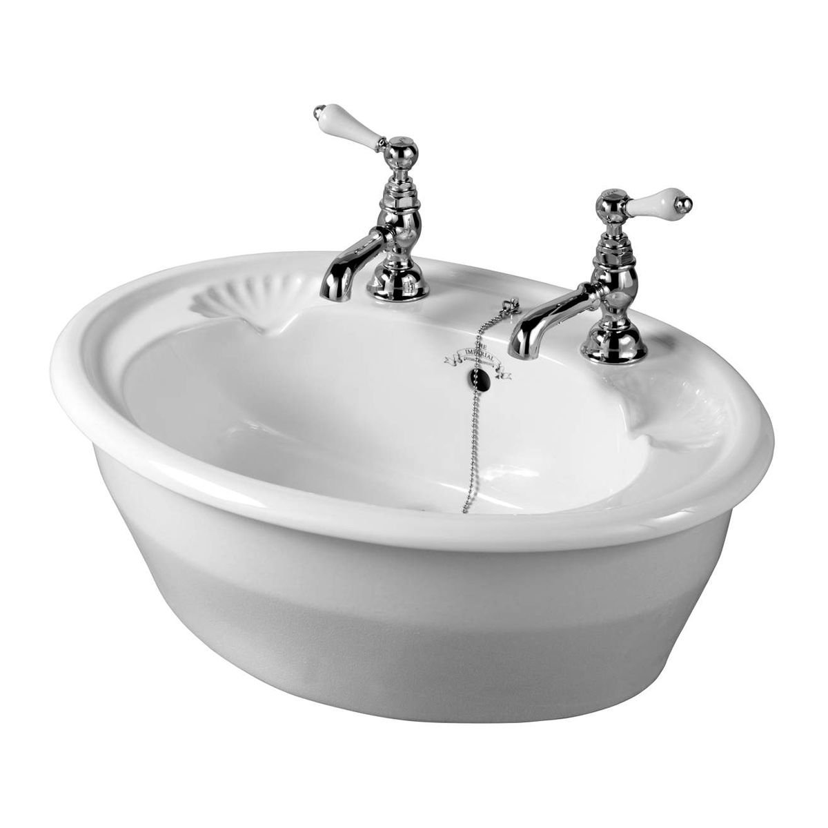 Inset basin by Imperial Bathrooms