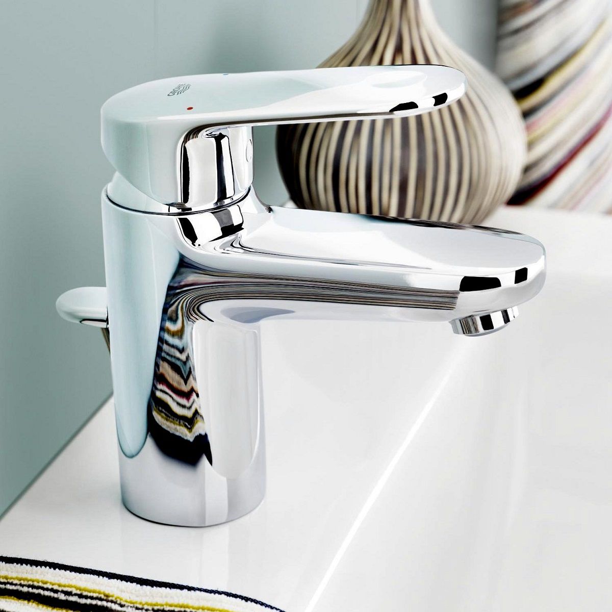 Grohe Europlus Basin Mixer Tap Small Size 159mm Uk Bathrooms