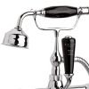 Bayswater Crosshead Wall Mounted Bath Taps with Shower Handset