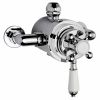 Bayswater Traditional Dual Exposed Thermostatic Shower Valve - BAYS191