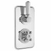 Bayswater Traditional Twin Concealed Shower Valve
