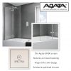 Aqata Spectra SP490 Inward Opening Bath Screen