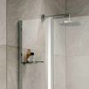 Sommer Extended Half Radius Bath Screen with Fixed Panel - SOB56