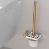 VitrA Juno Toilet Brush and Holder - 44424GOLD