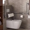 Ideal Standard Concept Freedom 60cm Basin Ensuite Package with Extended Wall Hung Pan - S6402AA