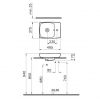 Vitra M-Line Compact Countertop Basin - 56650030029