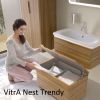 VitrA Nest Trendy 800mm 1 Drawer Wall Hung Vanity Unit - 56320