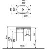 VitrA Nest Trendy 600mm Compact 2 Door Vanity - 56890030029