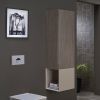 VitrA Frame Tall Cupboard with Open Box Section