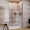 Roman Showers Liberty Hinged Door with Hinged In-Line Panel