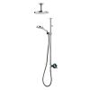 Aqualisa Q Smart Exposed Shower with Ceiling Mounted Fixed & Adjustable Heads