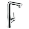 hansgrohe Talis S Basin Mixer Tap 210 with Swivel Spout and Pop-up Waste - 72105000
