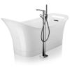 AXOR Urquiola Floor Standing Bath Mixer Tap with Shower Handset - 11422000