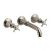 AXOR Montreux Crosshead Wall Mounted Basin Tap - 16532000
