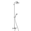 Hansgrohe Croma 220 Air Showerpipe With Bath Filler - 27223000