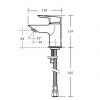Ideal Standard Tesi Mini Basin Mixer Tap - A6588AA