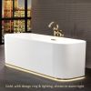 Villeroy and Boch Finion Illuminated Freestanding Bath