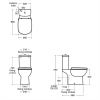 Ideal Standard Tempo Close Coupled Toilet