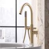 Crosswater MPRO Brushed Brass Bath Shower Mixer Tap - PRO416FF