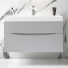 Crosswater Glide II Vanity Unit with Tall Cast Mineral Marble Basin