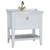 VitrA Valarte 1 Drawer 800mm Console and Basin - 62189