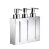 Smedbo Outline Soap Dispenser with 3 Containers FK259