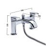 Tavistock Tier Bath Shower Mixer Tap - TTR42