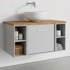 Crosswater Infinity 1 Drawer 900mm Unit with Shelves