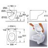 Grohe Bau Ceramic Wall Hung Toilet - 39427000
