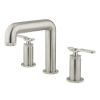 Crosswater Union Brushed Nickel 3 Hole Basin Tap with Lever Handle - UB135DNL_LV