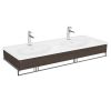 VitrA Equal Double Vanity Unit with Twin Bowls - 64098