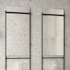 VitrA Equal Illuminated Black Framed Mirror - 64104