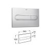 Roca Debba Wall Hung Rimless Round WC and Frame Package - 34847L001