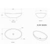 BC Designs Kurv Countertop Cian Basin - BAB105