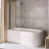 BC Designs Ancorner Acrymite Shower Bath