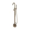 Abacus Iso Brushed Nickel Free Standing Bath Shower Mixer Tap - TBTS-347-3602
